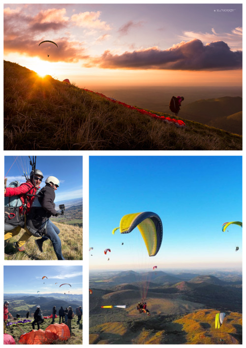 Vol en Parapente au Puy-de-Dôme : L'Aventure Aérienne Pour Tous