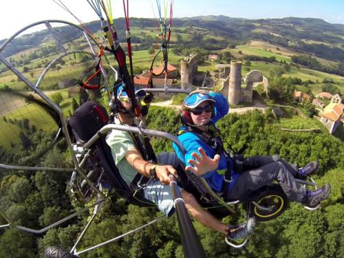 Paramotor Discovery flight 20' Baptism