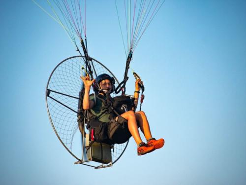 Paramotor Prestige flight 1h Baptism