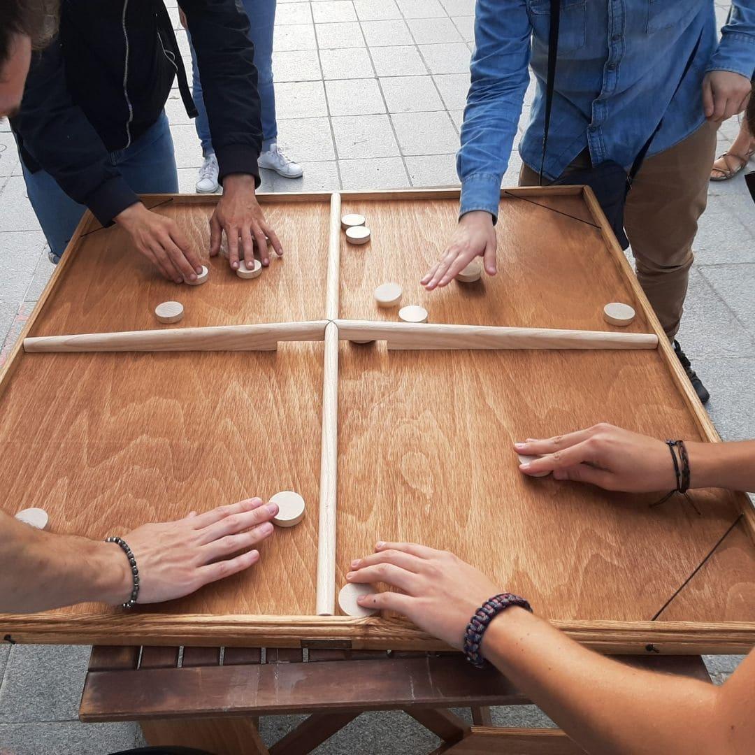 Location de la planche à rebond 4 joueurs