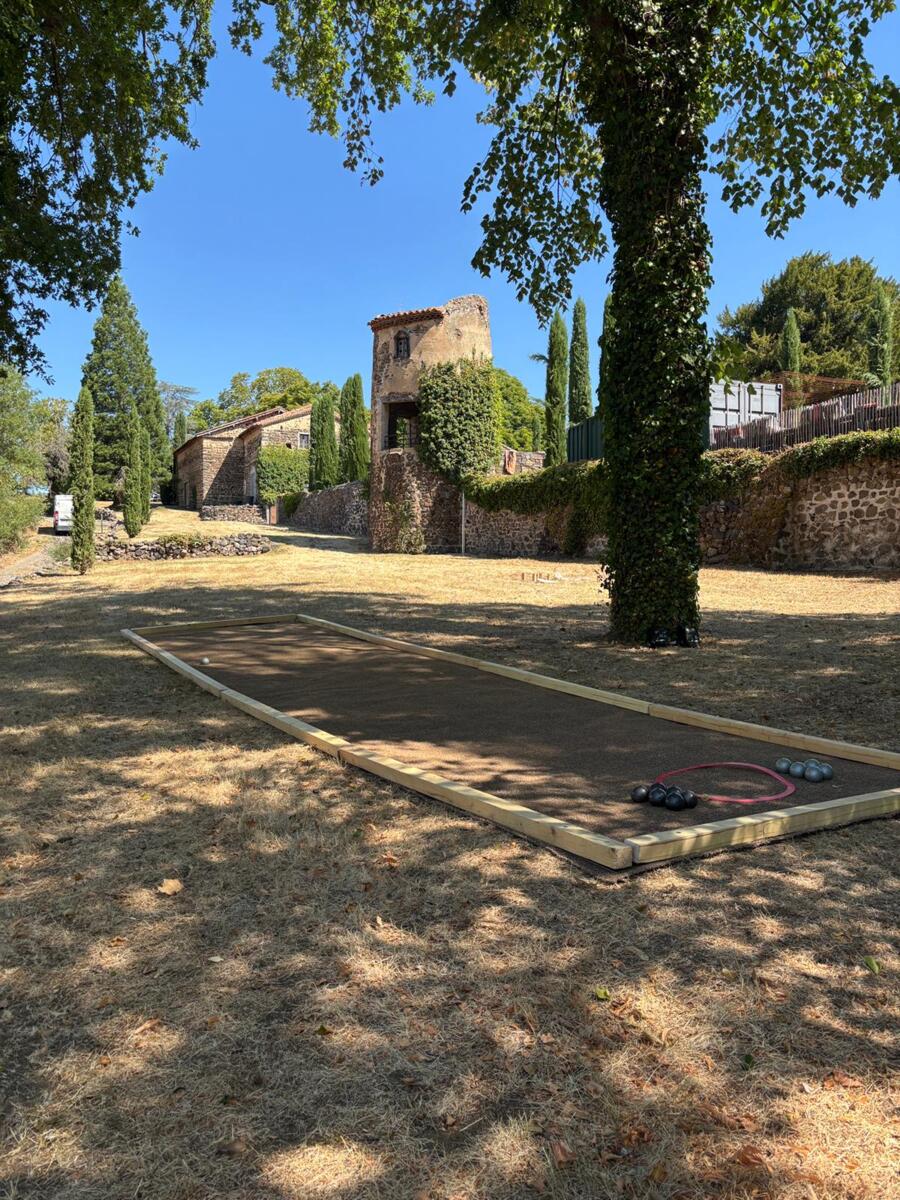 Terrain de pétanque